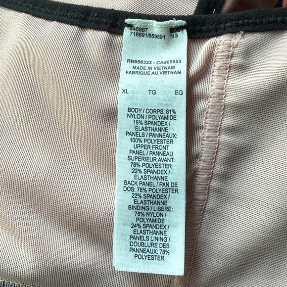 NIKE ALPHA ULTRABREATHE TRAINING HIGH SUPPORT TIGHT BRA Sz XL - Picture 7 of 7